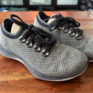 Allbirds Men’s Tree Dashers - Raven (Black Sole)